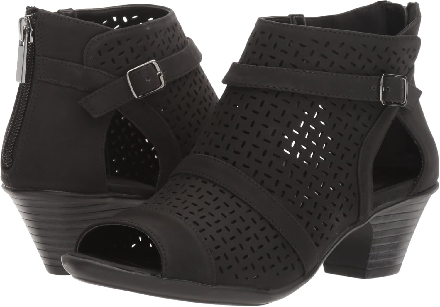 Easy Street Women's Carrigan Heeled Sandal, Black, 8.5 M US - Image 7