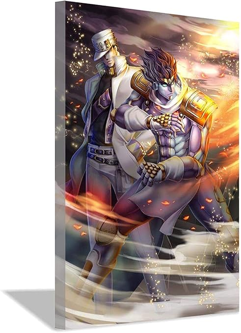 Amazon ジョジョの奇妙な冒険アニメキャンバスアートポスター絵画家族壁装飾絵画ジョジョファン寝室リビングルームスタジオ装飾ポスタ40x50cm フレームなし Huanzhenlo Hb101 ウォールステッカー オンライン通販 Amazon ジョジョの奇妙な冒険アニメキャンバスアートポスター絵画家族壁装飾絵画ジョジョファン寝室リビングルームスタジオ装飾ポスタ40x50cm フレームなし Huanzhenlo Hb101 ウォールステッカー オンライン通販