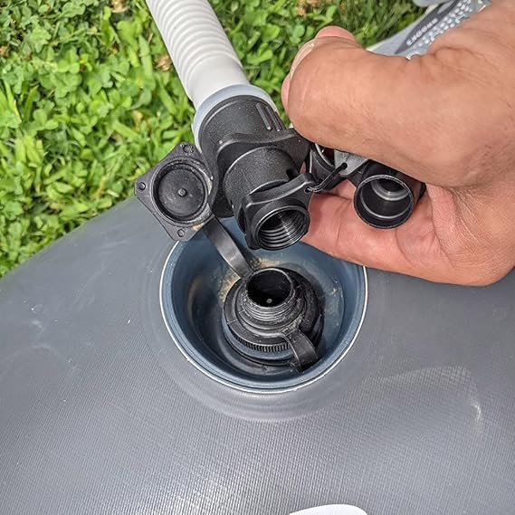Inflatable Boat SUP Pump Adaptor and Kite/Boston Valve Standard Conventional Air Pump Air Valve Adapter Spoke Plate Attachment(Multi)
