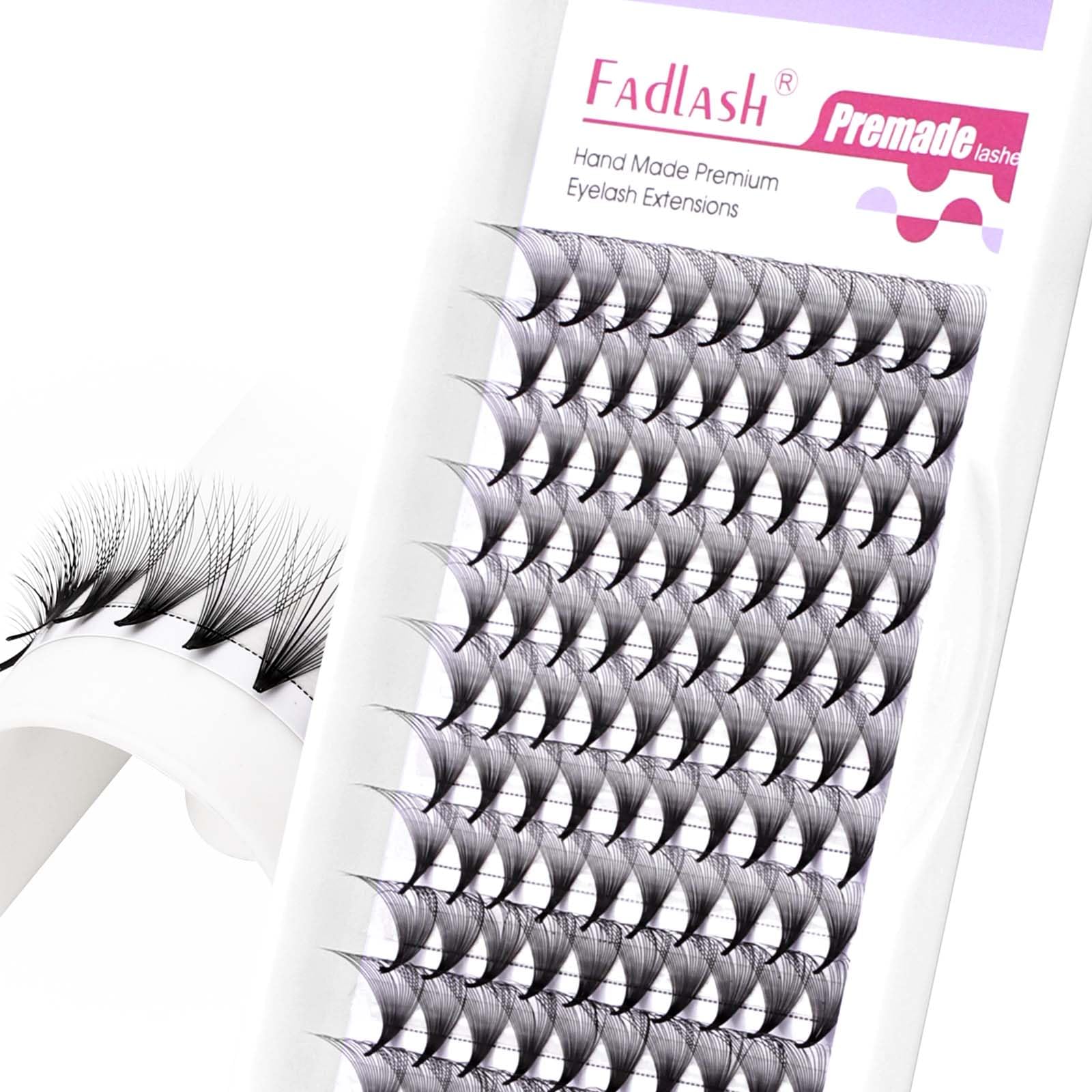 Volumen Ruso 10D 0.07mm C Curl 15mm Prefabricados Extensiones de Pestañas Volume Lashes Extension Ruso Pestañas — view 140