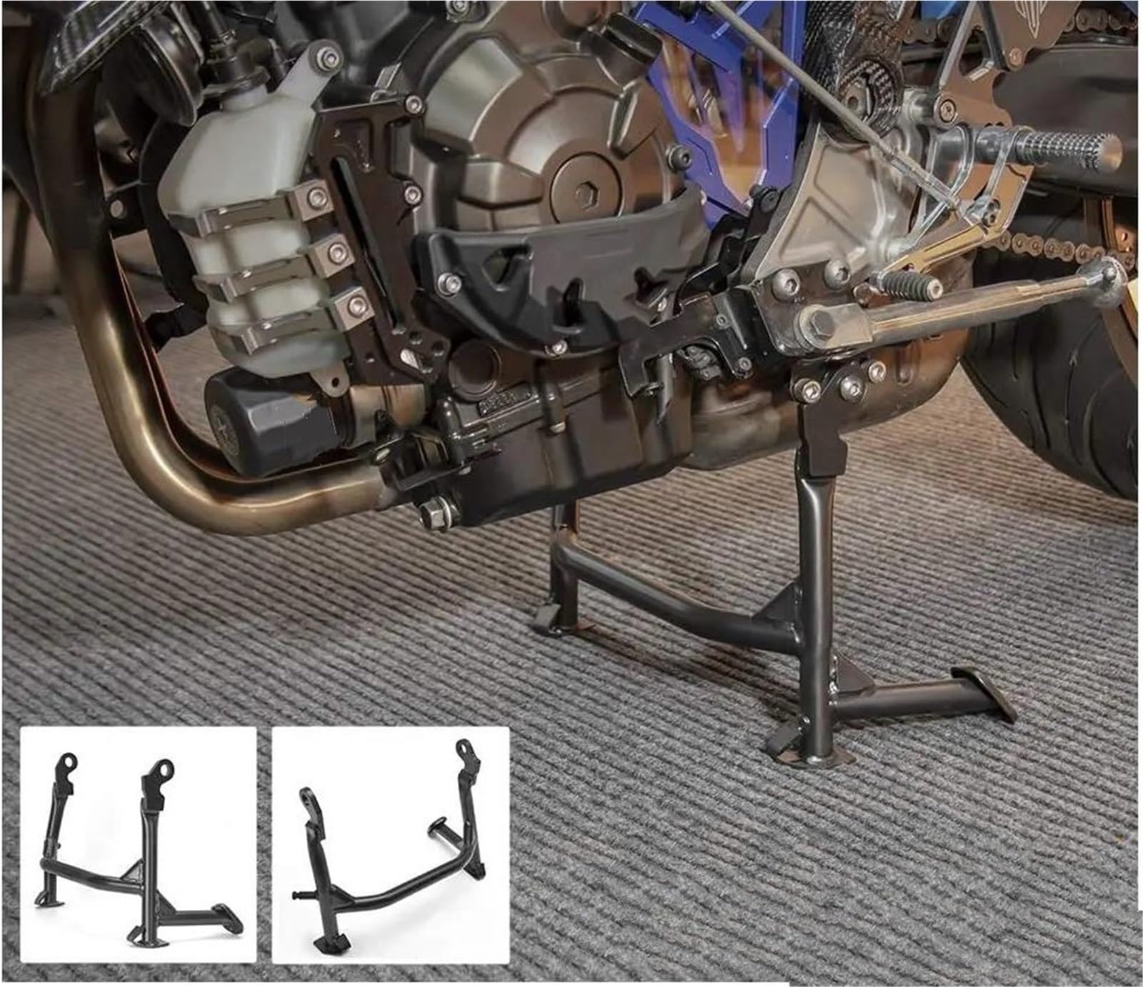 Supporto Cavalletto Laterale Cavalletto Centrale Moto, per Y&amaha FZ-07 FZ07 MT07 per Tracer 700 2013-2020