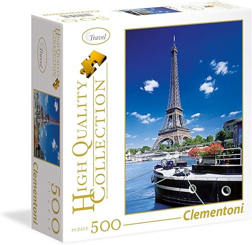 Clementoni Romántico Paseo por la Torre Eiffel en París, 500 piezas