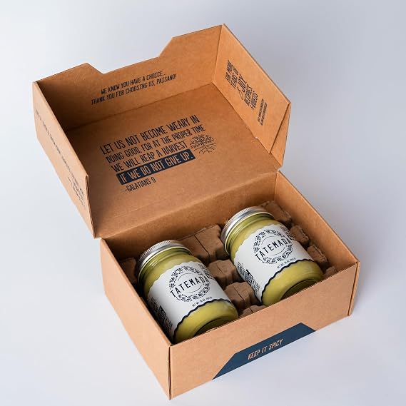TATEMADA Salsa Jalapeno (2Pack).