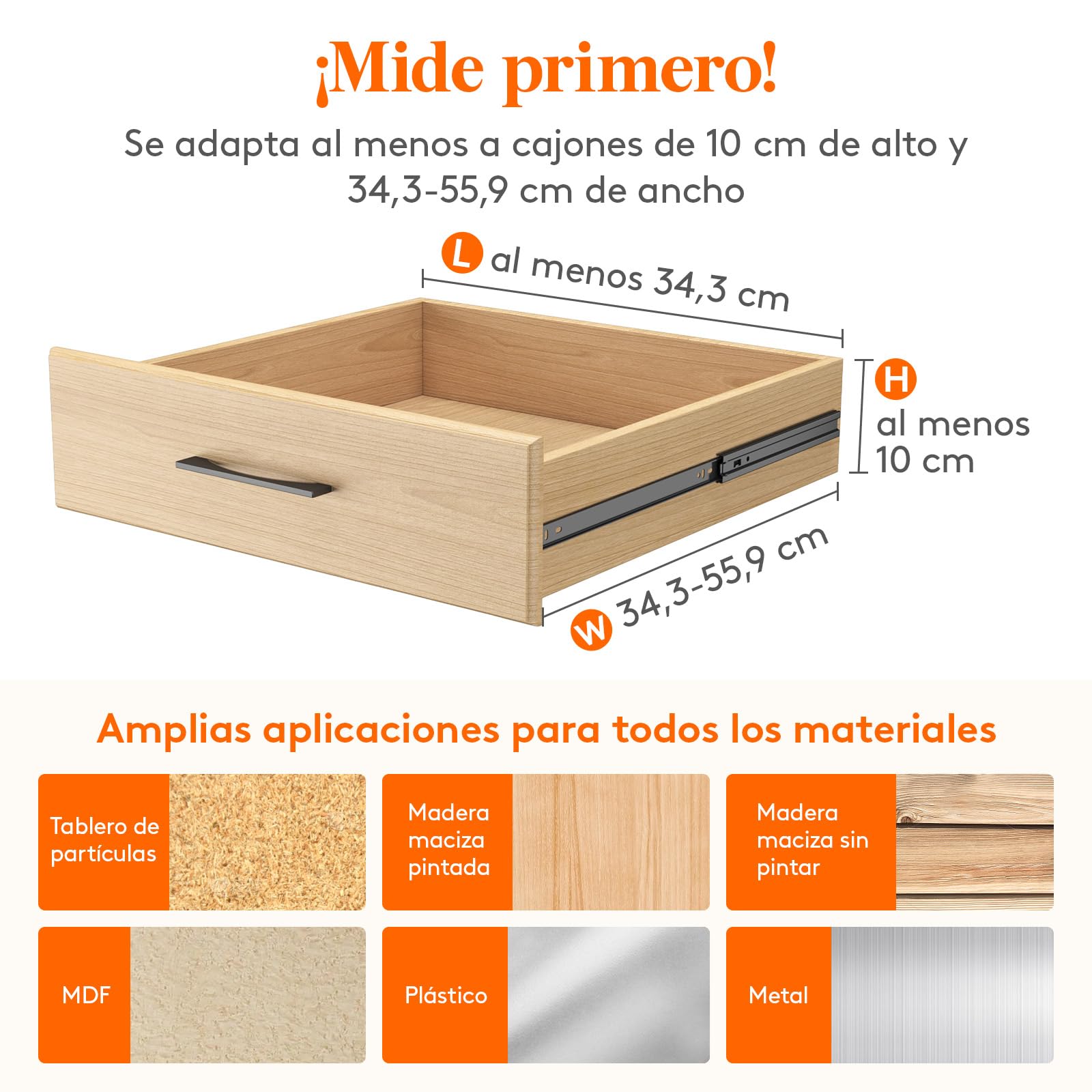 Lifewit Separadores Cajones de 10 cm Altura, Organizador Armario, 34-50 cm Ajustables Divisores para Almacenaje Ropa/Camisetas/Pantalone, Accesorios para Baño/Cocina/Oficina, Blanco, Paquete 12