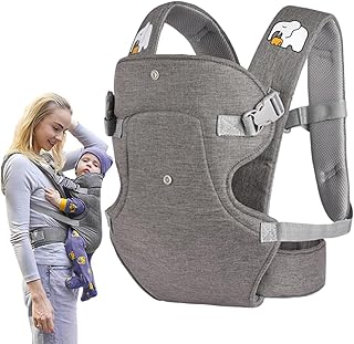 Babytrage für Babys – Babytrage für Babys mit Hüftsitz für 9 bis 24 Monate | leicht, atmungsaktiv, Gurt, Hüftgurt, alle Jahreszeiten, Mädchen, Outdoor
