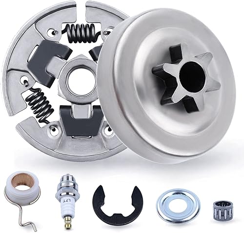 Kit de motosierra 7 piezas de tambor de embrague de piñón de 38 pulgadas para Stihl 017 018 021 023 MS170 MS180 MS210 MS230 MS250 piezas de repuesto