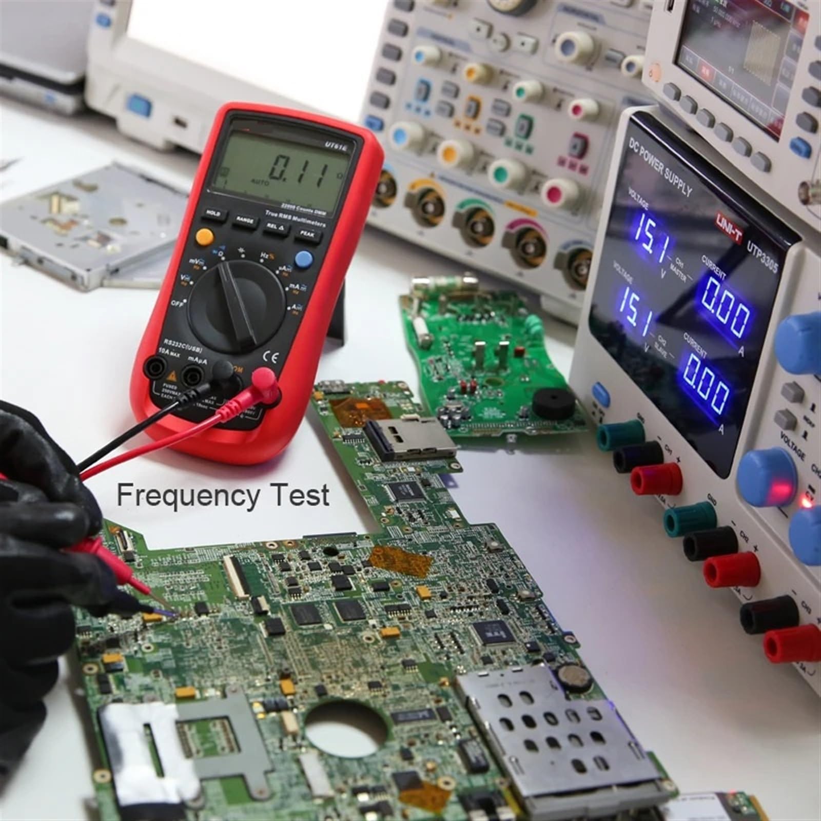 UT61E+ Cyfrowy wyświetlacz Inteligentny multimetr True RMS Wysoka precyzja 1000 V AC DC Tester napięcia 22000 zliczeń Miernik prądu