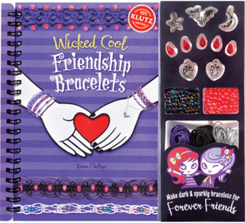 Wicked Cool Friendship Bracelets Spiral-bound – July 11, 2011