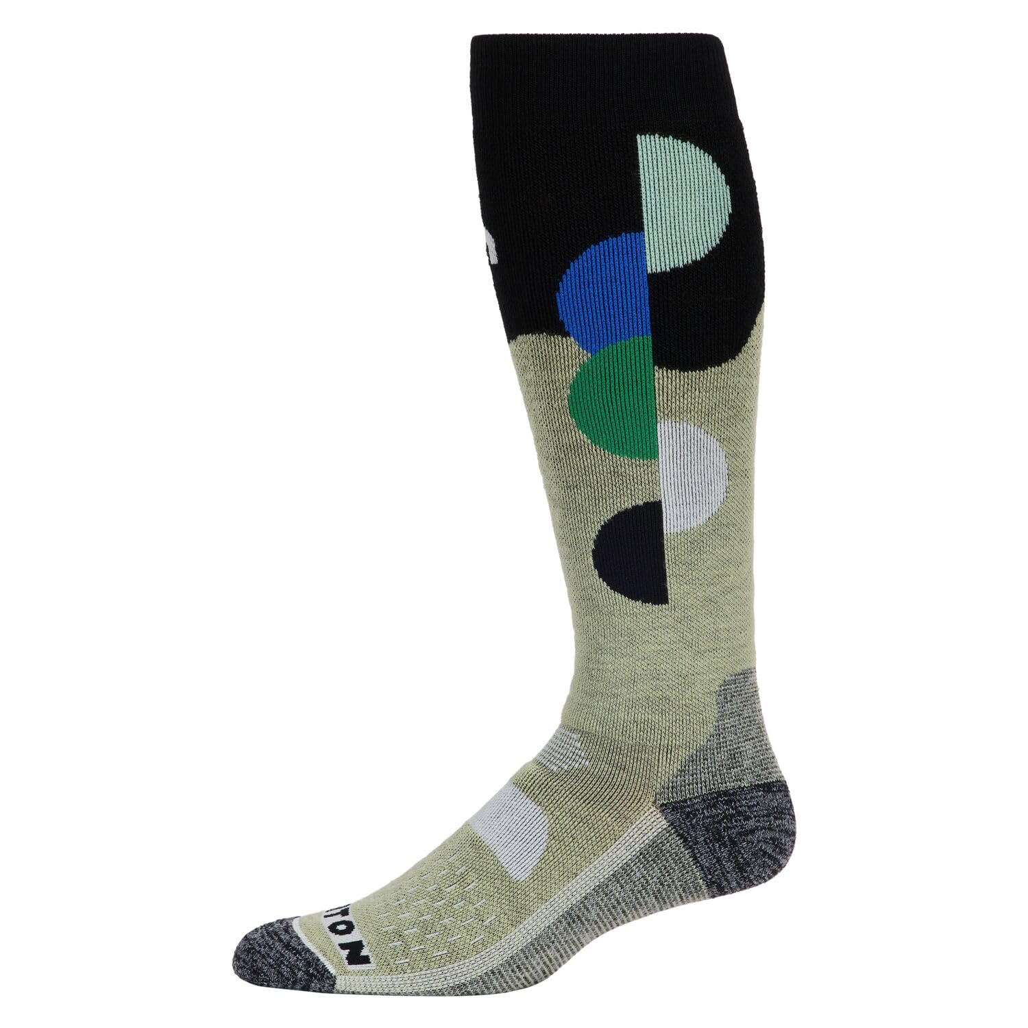 Burton Men's Performance Midweight Sock (US, Alpha, Small, Regular, Regular, Custom) : Clothing, Shoes & Jewelry