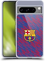 Vista 19 de Head Case Designs Funda de gel con licencia oficial del FC Barcelona Barca Crest Patterns [protección de grado militar] compatible con Google Pixel 3