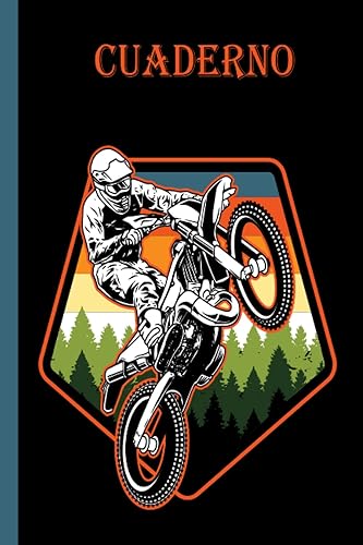 Cuaderno de la motocicleta Cuaderno de motocicleta, cuaderno de papel rayado para la escuela, estudiantes, regalo para niños, niñas, adolescentes,