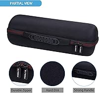 Vista 3 de LTGEM - Funda compatible con Ultimate Ears MEGABOOM 4/3 altavoz portátil y base de carga, color negro