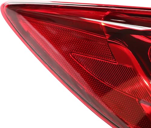 Miniatura 9 de PIAOYUE Para 2013 2014 2015 2016 Mazda CX-5 izquierda exterior luz trasera halógena reemplazo izquierdo lado conductor rojo lente