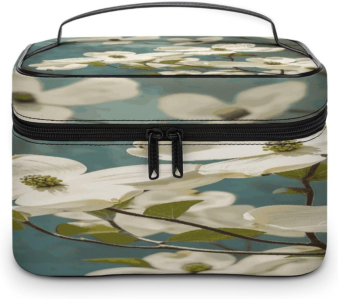 Spring Dogwood Blossoms Travel Makeup Bag Cosmetic Bag Toiletry Bags