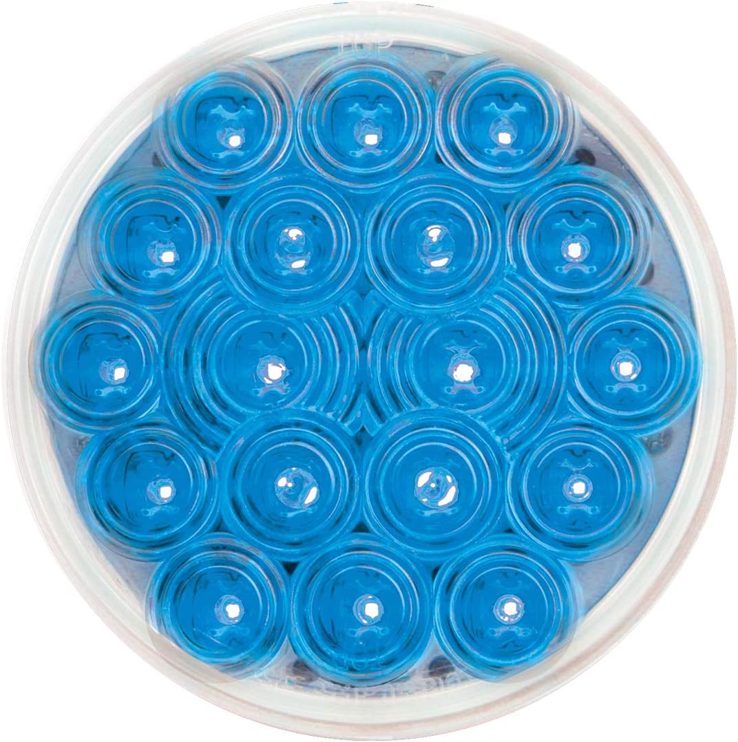 GG Grand General 76897 4 Inches Fleet Blue/Clear 18 LED Sealed Light (Interior)