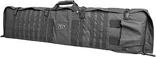 Nc Star Rifle Case with Shooting Mat, Large, Urban Gray