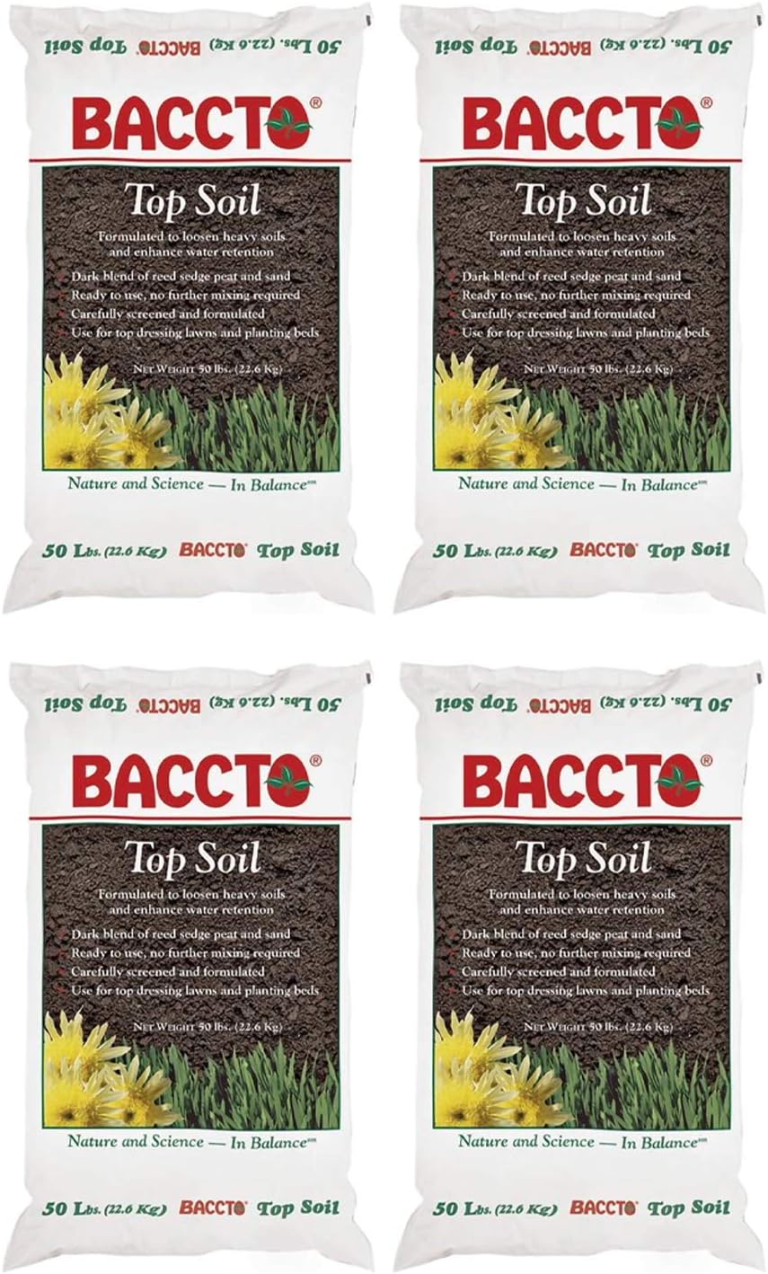 Michigan Peat 5540 Garden Magic Top Soil, 40Pound (Single