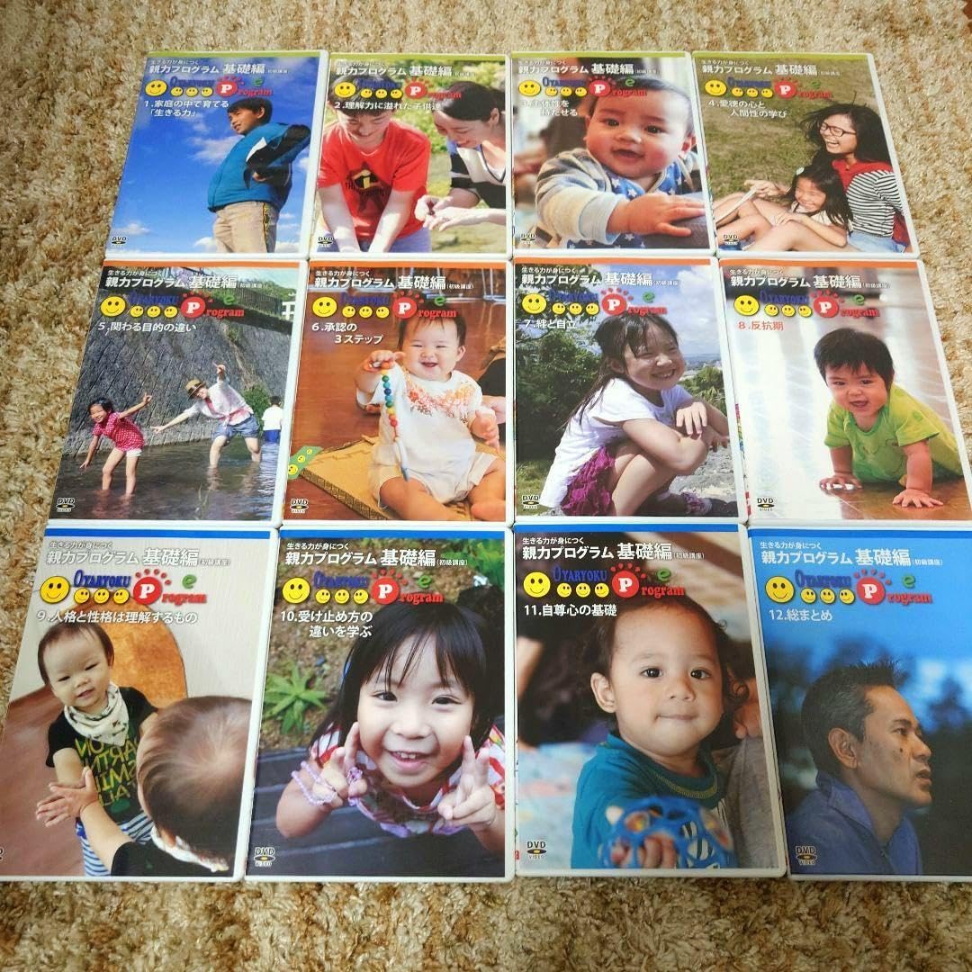 Amazon.co.jp: 親力プログラム DVD 全12巻＋3枚＋情報誌他／金城