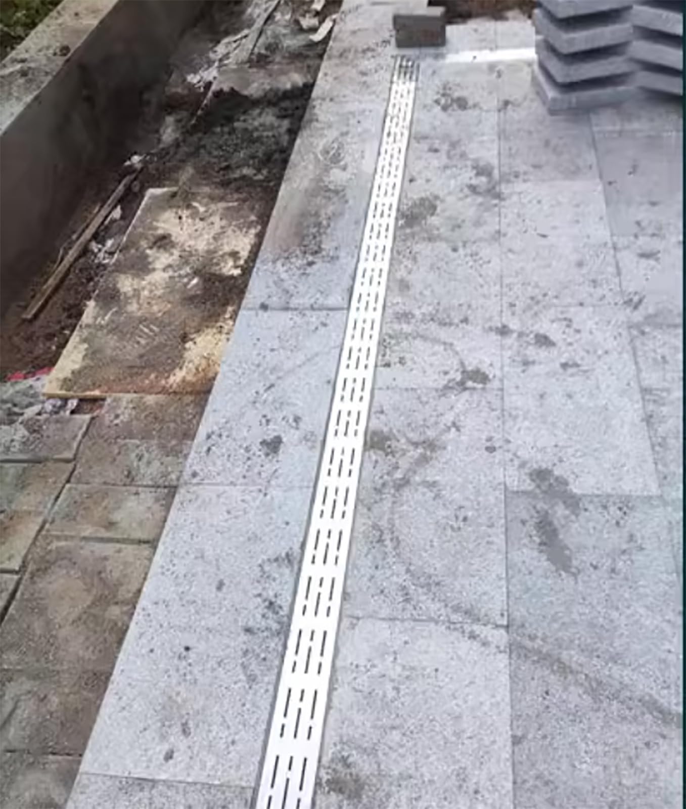 Tubo Drenaje Lluvia Tubo Drenaje Agua Lluvia 110mm - Desagüe Jardín Rejilla Rebosadero Tuberia Drenaje Lluvia 110mm Dn100 Jardin Desague