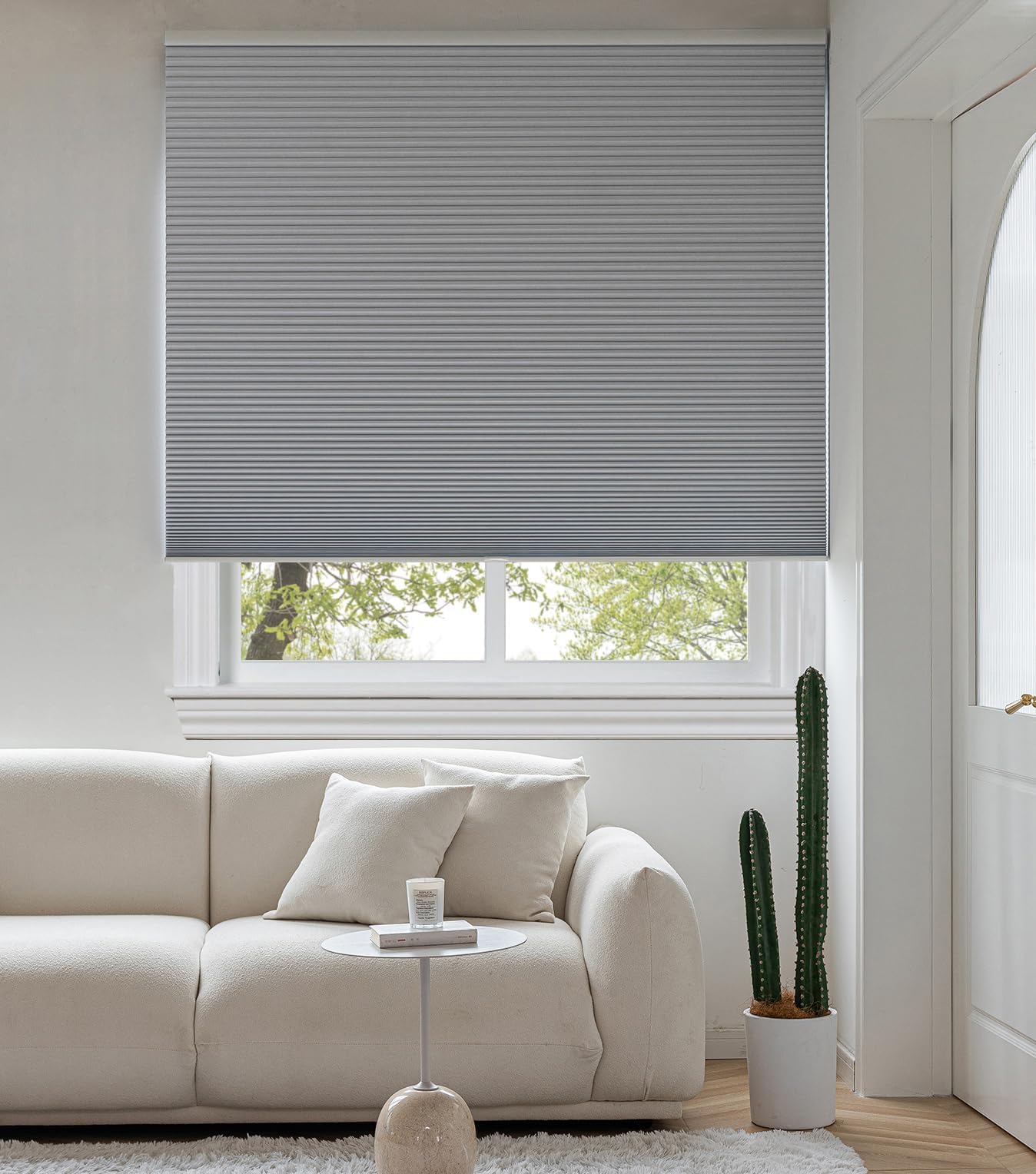 Ikea Little Loved Corner SCHOTTIS BlockOut Pleated Blind