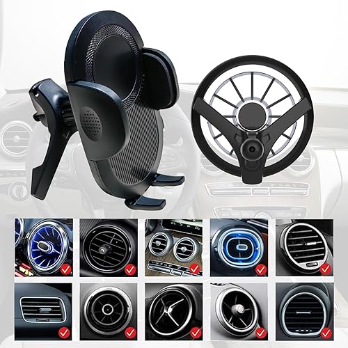 Miniatura 8 de XHRING Soporte para teléfono celular de coche para Mercedes Benz C300 GLC 300 GLC300 A B C E S G CLA GLA GLB GLC GLE GLK GLS CLS Clase 250 350 450