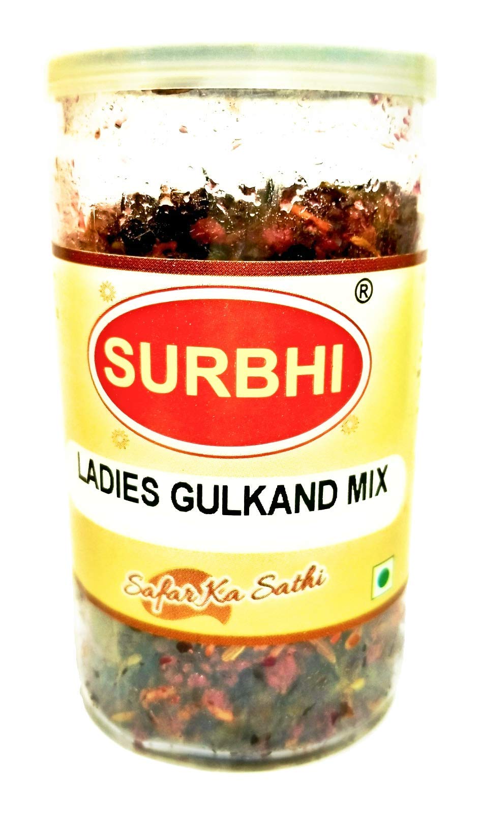 Surbhi Ladies Mouth freshener pan -200 Grams tin Cane 1 Bottle