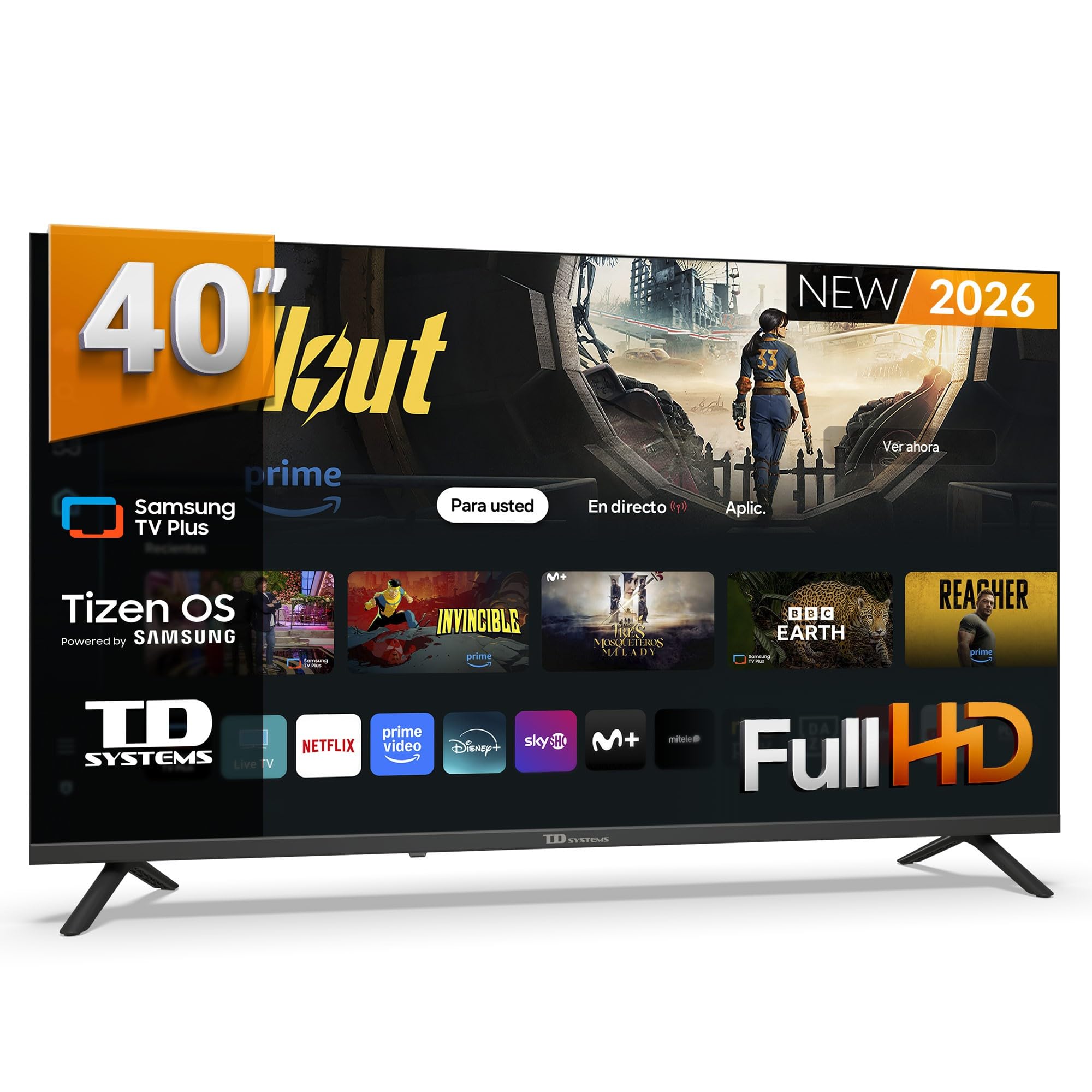 TD Systems - Smart TV 40 Inch Full HD, TDT HD TV, Android 14 GTV, 2025 Model, TV with 3 years warranty - PRIME40K21GLE — view 29