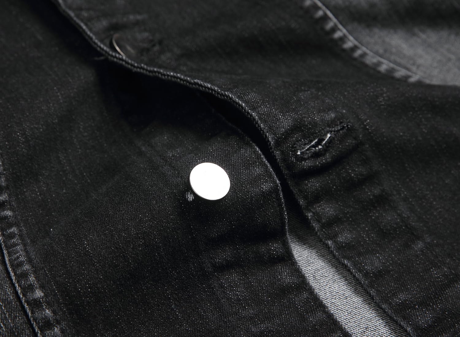 RANMCC Men's Denim Vest, Slim Fit Ripped Casual Sleeveless Jean Jacket Vest for Men - Image 2