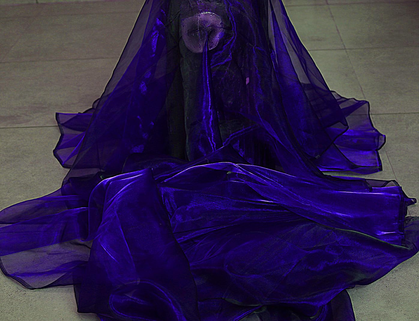 Organza-Stoff In Himmelblau – 4,5 Meter Meterware Für Hochzeitskleider, Dekoration & Nähen