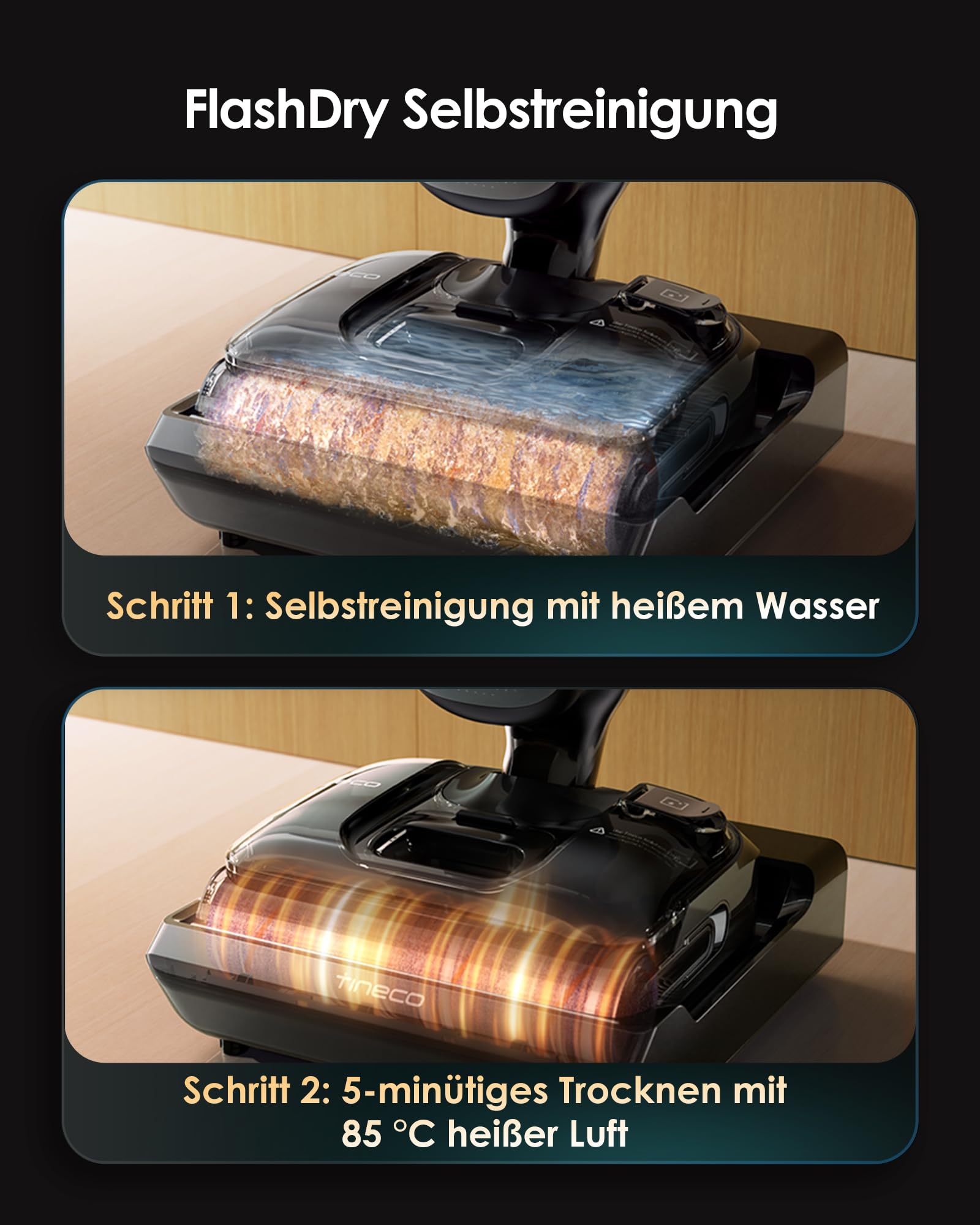 Tineco Floor One S7 Artist Nass Trockensauger – Bild 4