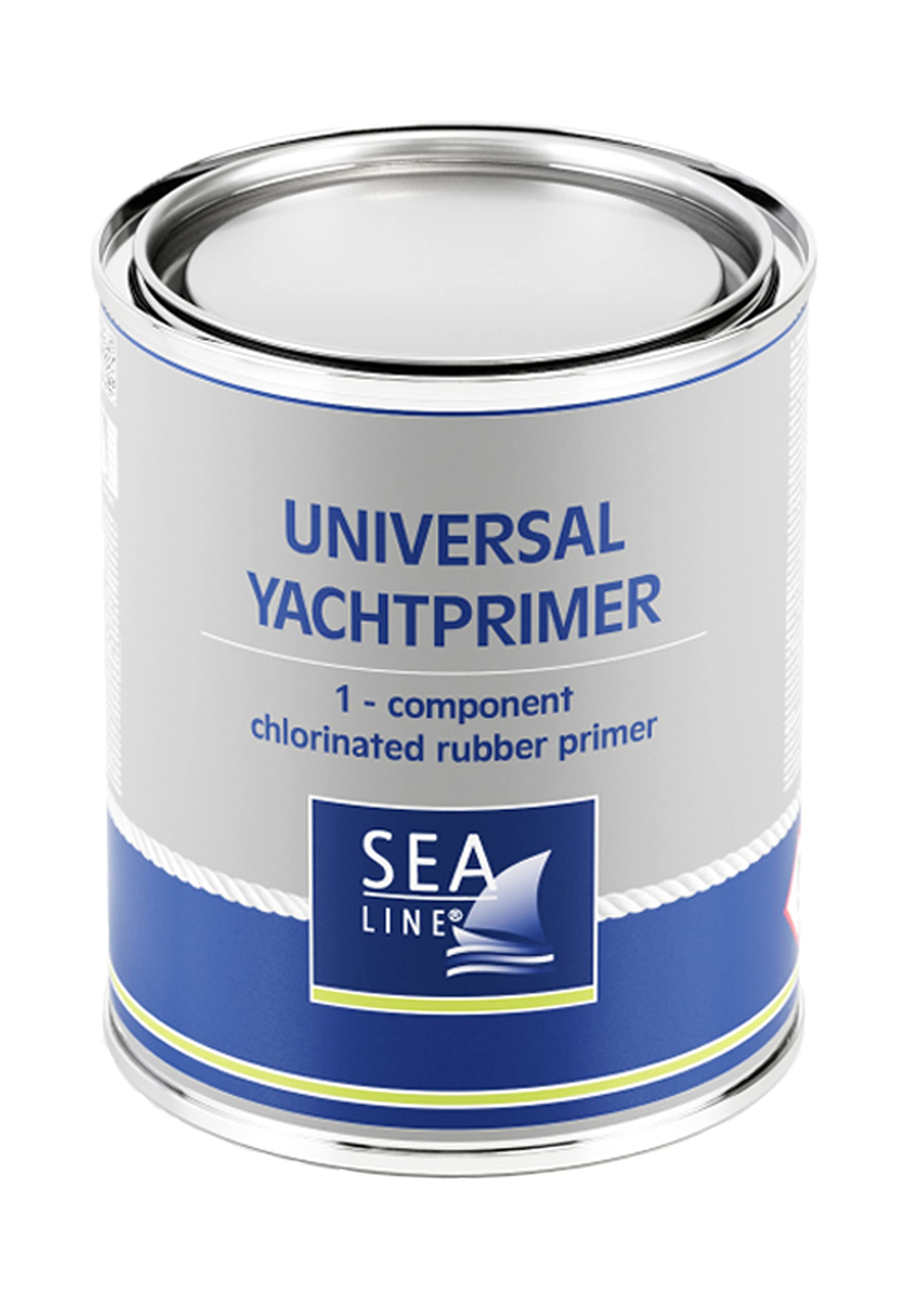 SEA-LINE Universal Yacht Primer Grau 1K | Allround Grundierung für GFK, Holz & Stahl | Haftvermittler, Korrosionsschutz & Sperrgrund | Unter- & Überwasser