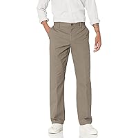 Amazon Essentials Pantaloni Chino Classici con Parte Piatta sul Davanti Resistenti