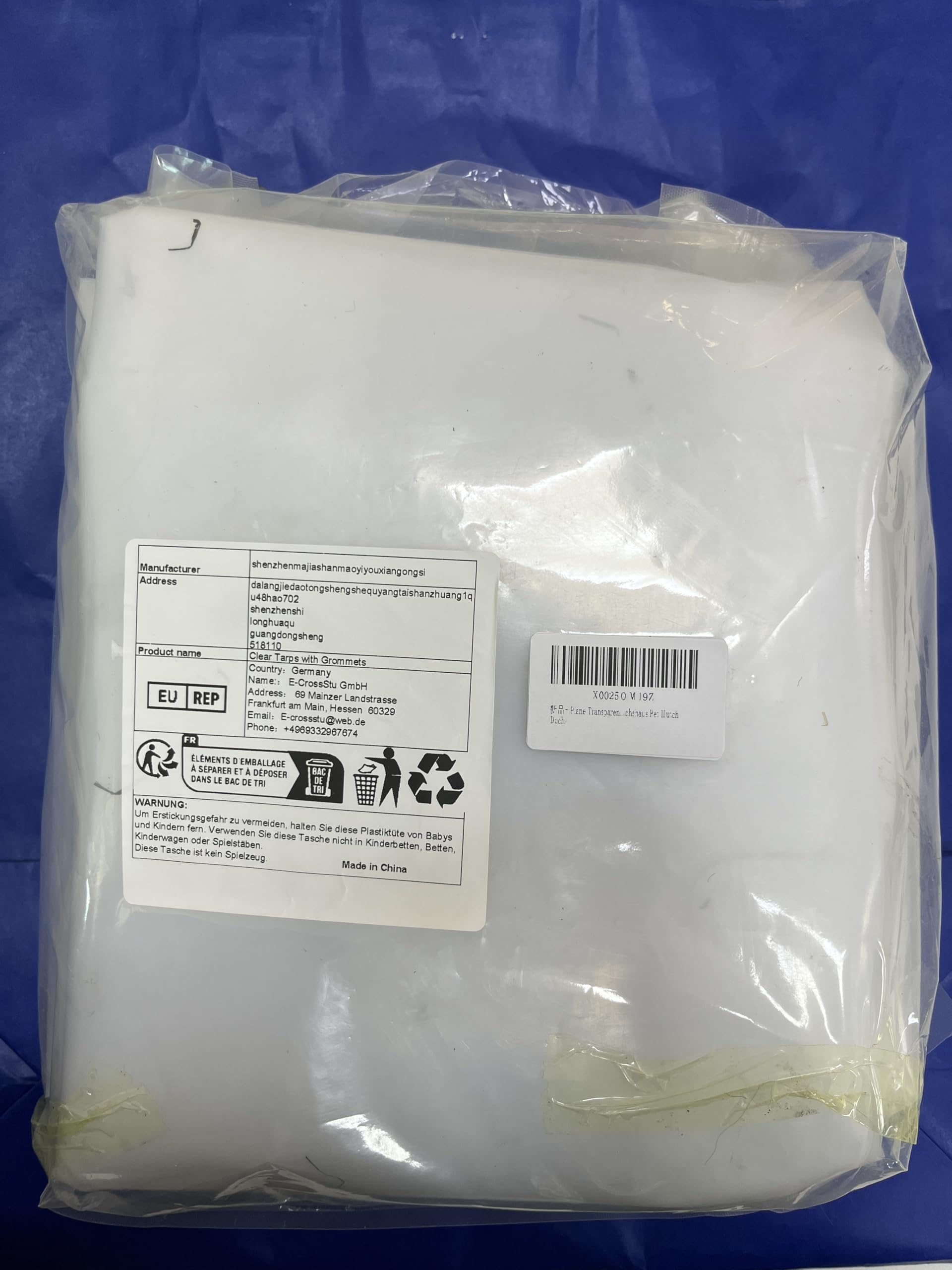 610gsm Heavy Duty dệt tarps xe tải Bìa sơn mài lớp phủ Vinyl vải PVC tráng bạt k