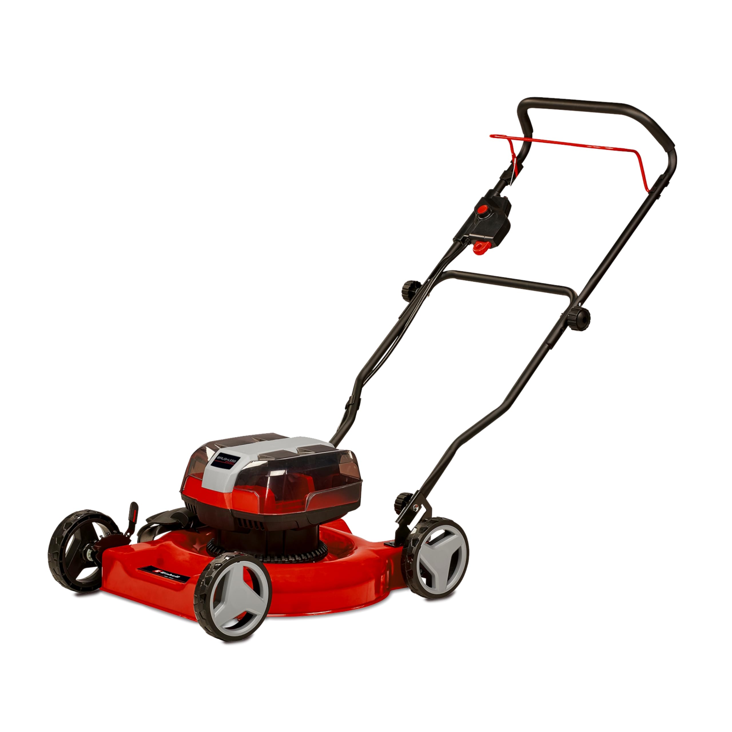 Einhell Tosaerba a batteria GE-CM 36/48 Li M-Solo Power X-Change (Li-Ion, 36 V, tecnologia Double Twin-Pack, tagliaerba a pacciamatura, motore senza spazzole, senza batteria e caricatore)