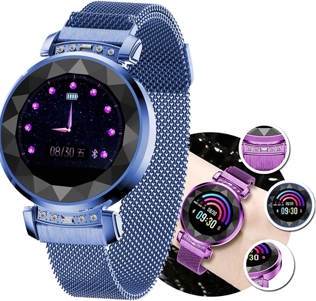 orologio intelligente per donne con misuratore di pressione sanguigna