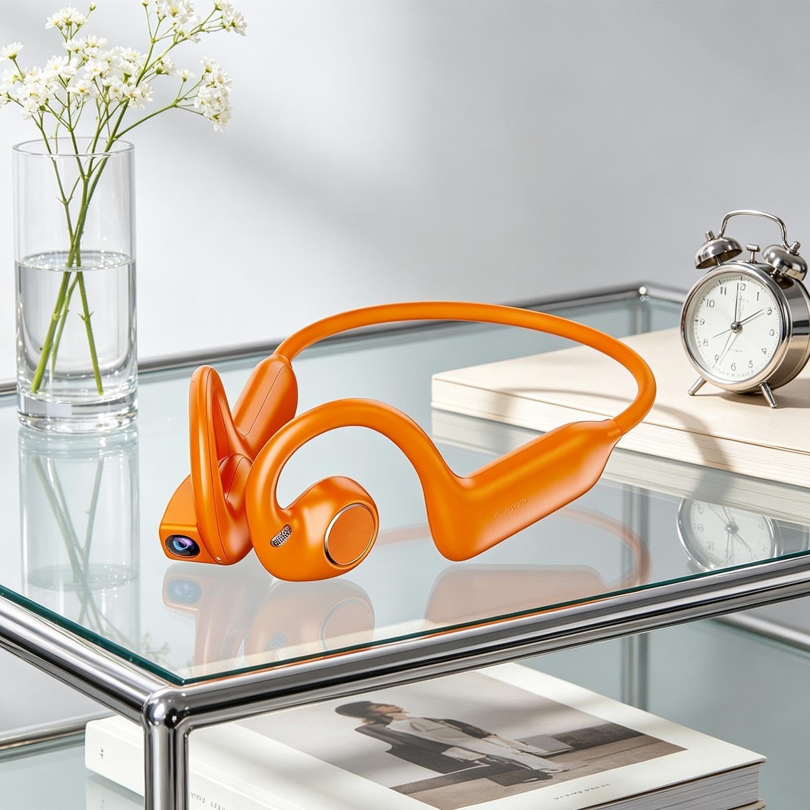 Casque Conduction Osseuse Écouteurs Smart Open Ear à Traduction IA avec