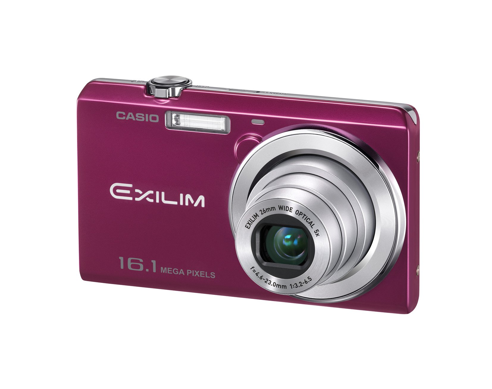 Amazon | CASIO デジタルカメラ EXILIM 1610万画素 5倍 レッド EX 