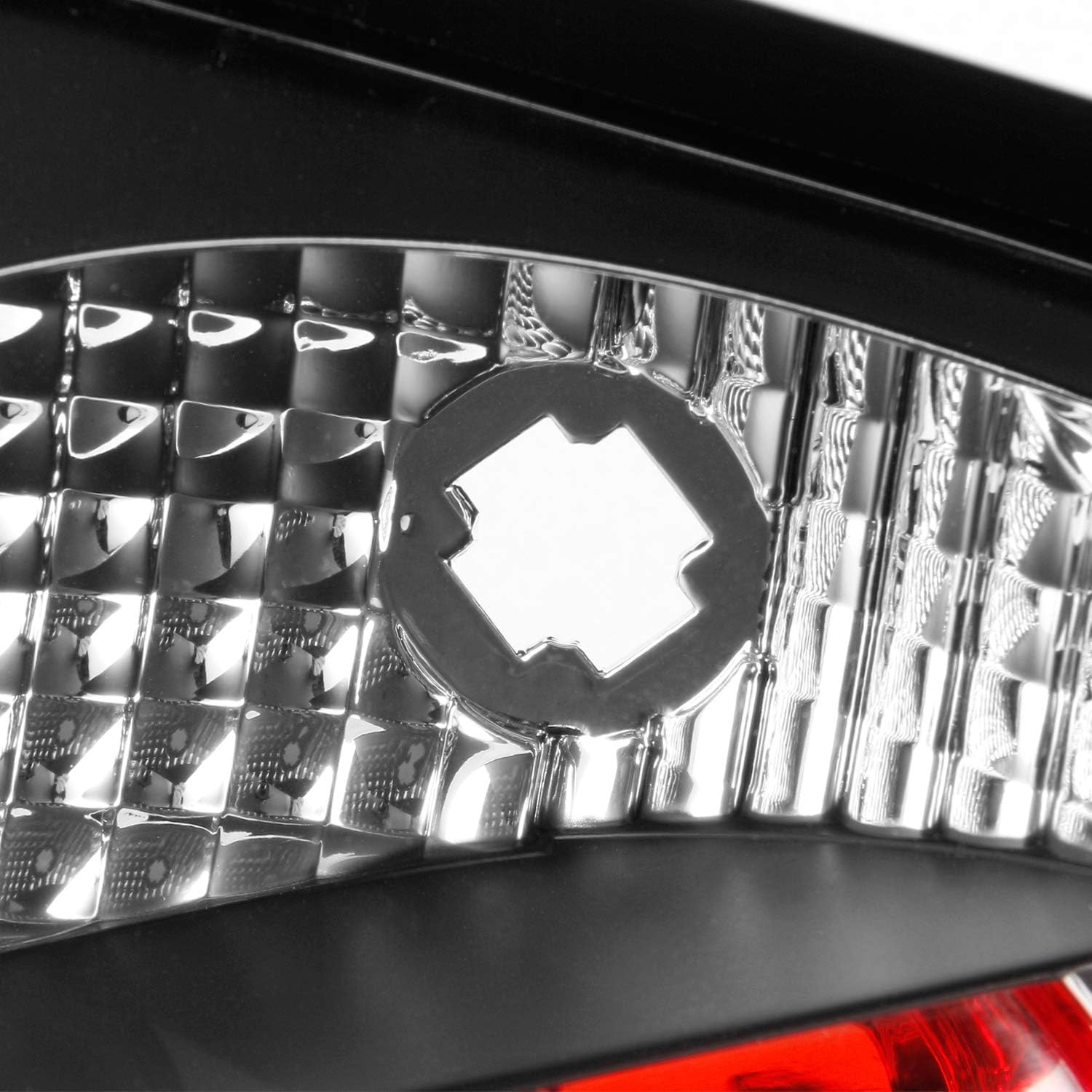 AKKON - For 03-05 Dodge Neon JDM Black Housing Tail Brake Lights Assembly Driver and Passenger Pair