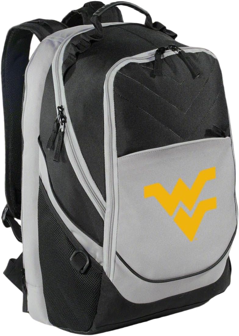Broad Bay West Virginia University Backpack WVU Laptop Computer Bag (Blue)