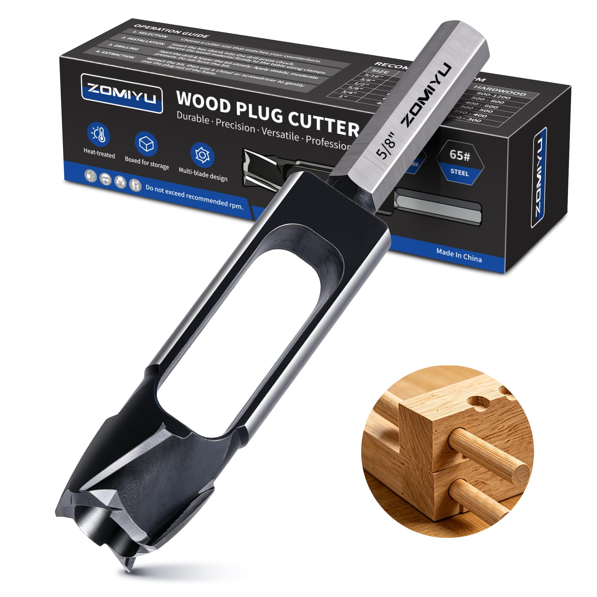 Wood Plug Cutter - Professional Tenon Cutter -13