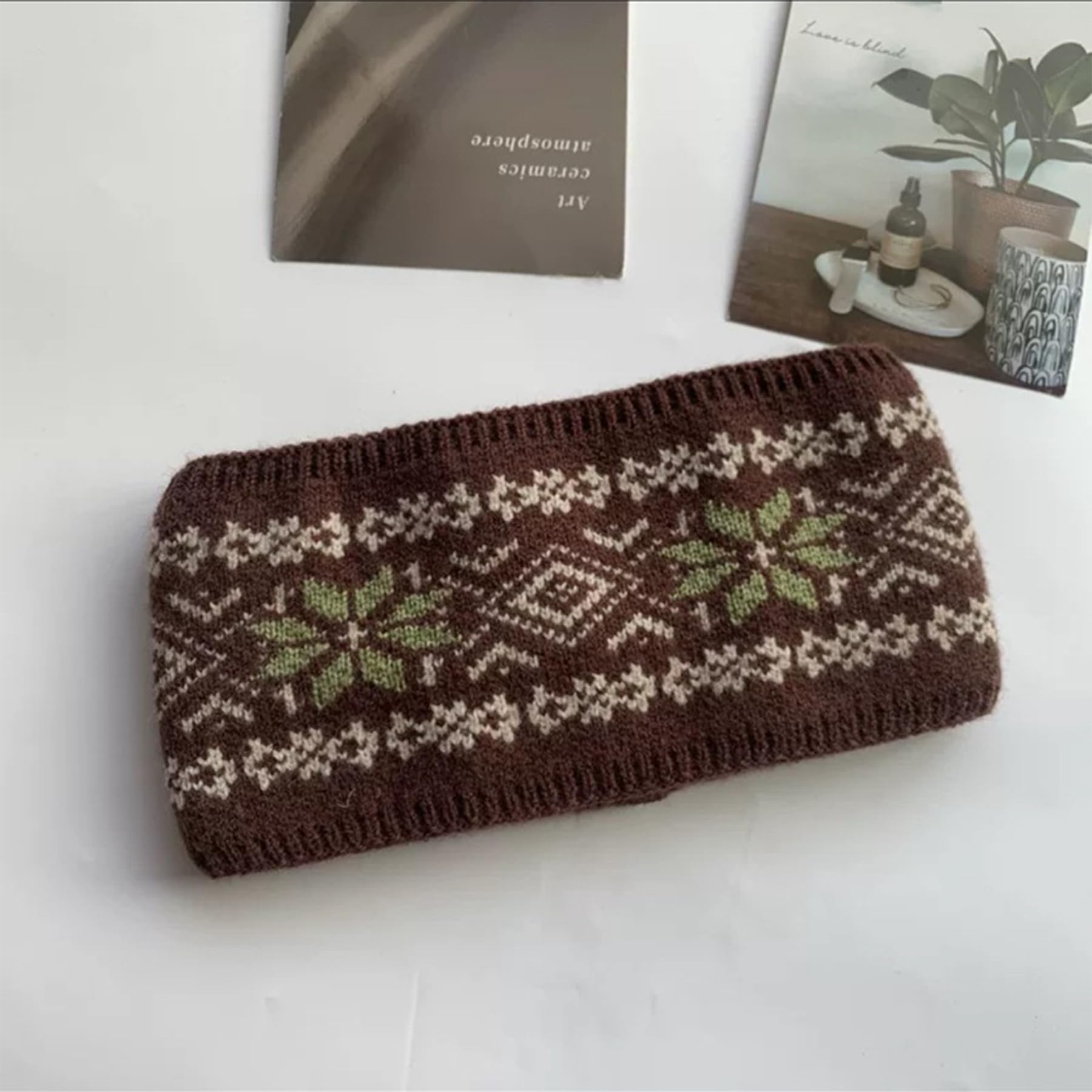 Ear Warmer Headband, Wide Headband, Thick Headband, Knitted Headband Women, Knitted Headband - Image 3