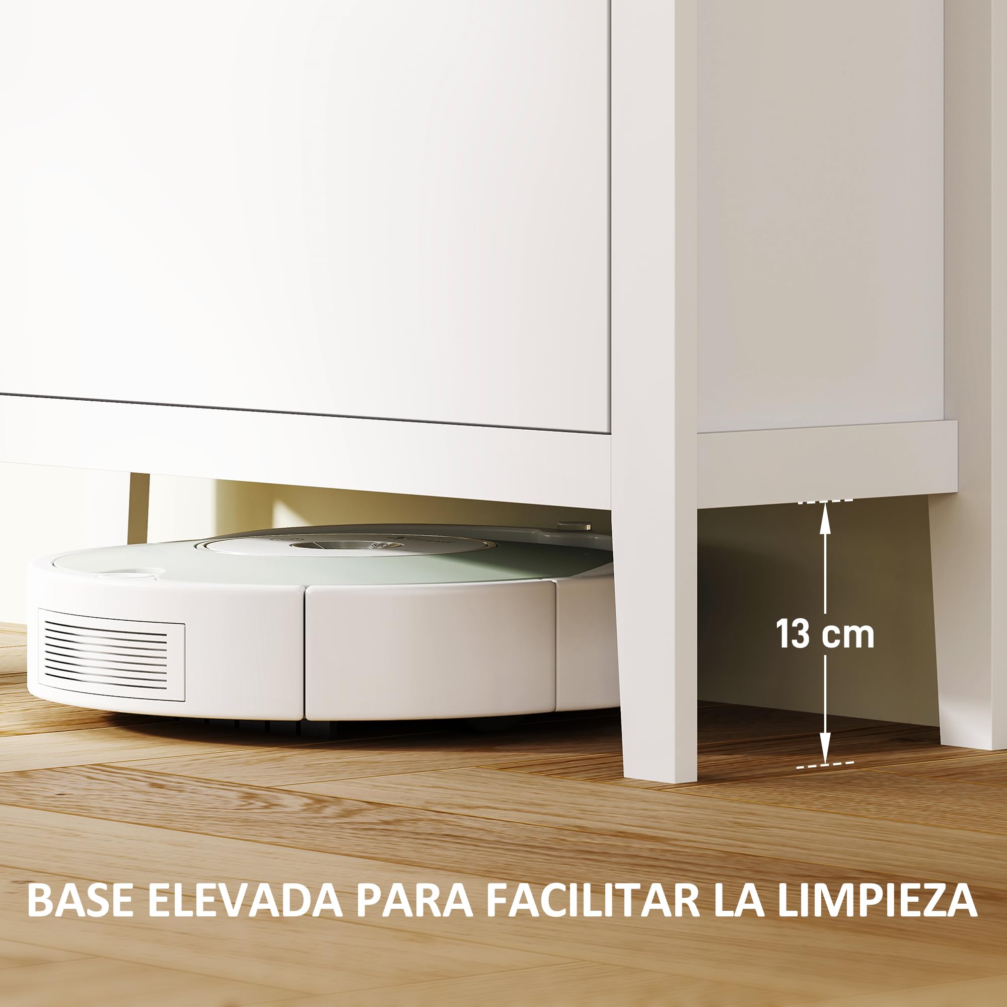 HOMCOM Zapatero Estrecho 4 Puertas, Zapatero Entrada Recibidor, Estantes Ajustables, Tiradores de PU, para 20 Pares de Zapatos, para Pasillo, Espacios Reducidos, 80x24x131 cm, Blanco