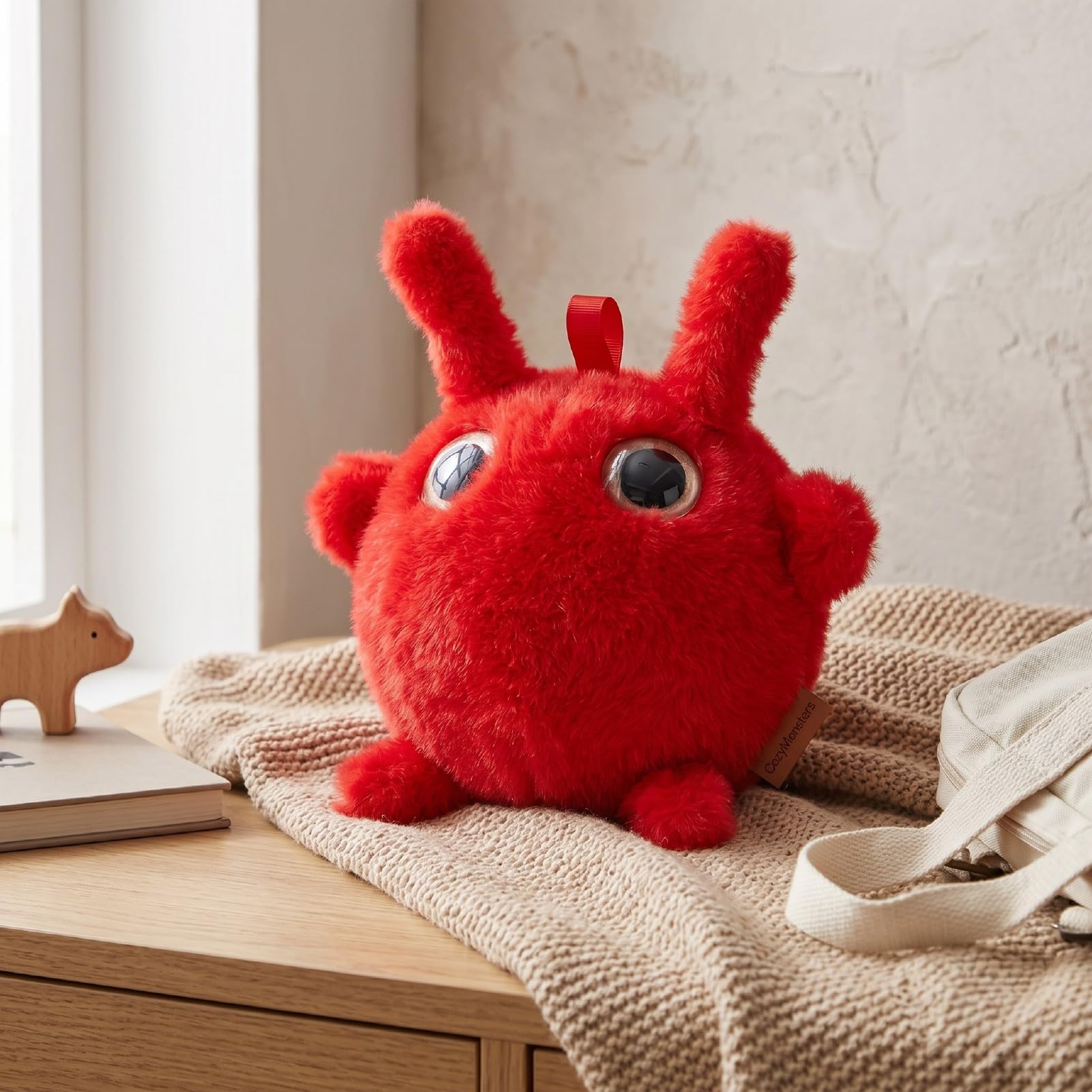 Tangxi Mascota Interactiva de Peluche con IA, Robot Parlante Interactivo Emocional Multilingüe, Compañero de Peluche para el Aprendizaje de Niños, Aplicaciones Compatibles