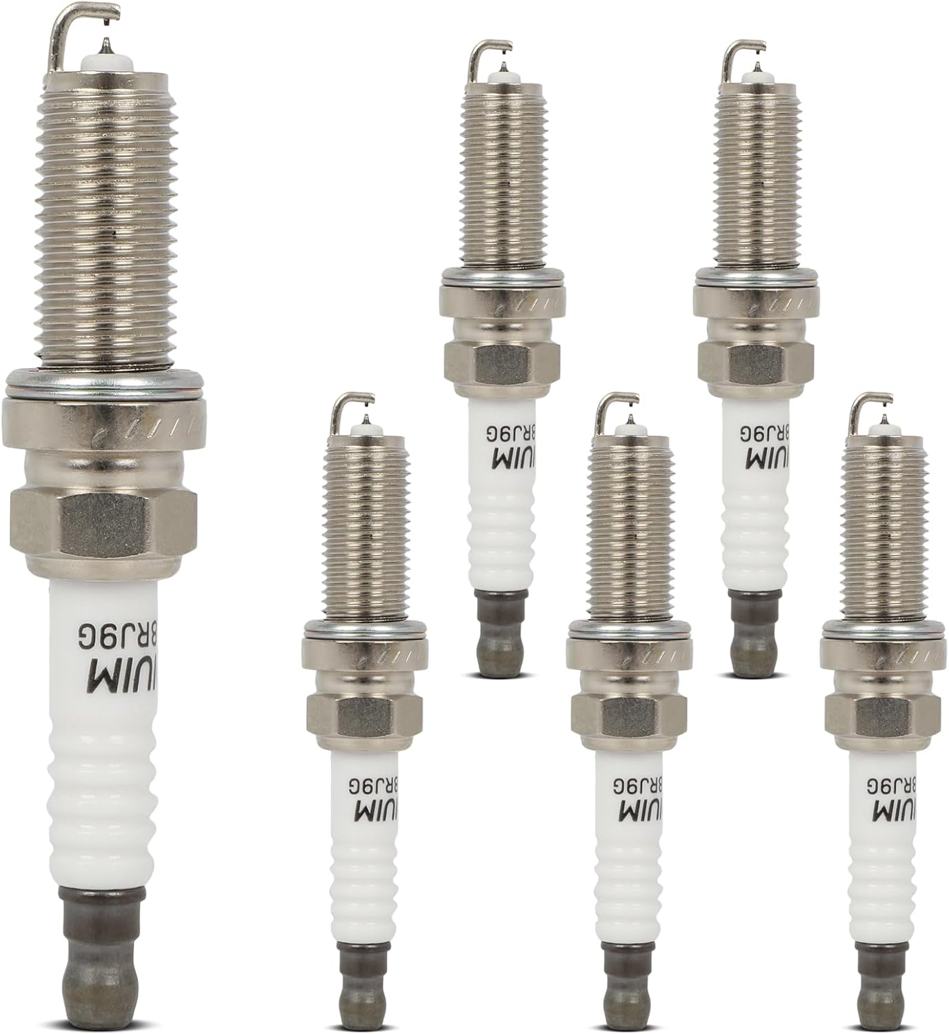 SCITOO Iridium Iridium Spark Plugs for Infiniti Q50 2016-2020,Q60 2017-2020,3.0L DILKAR8K8G 6 pcs