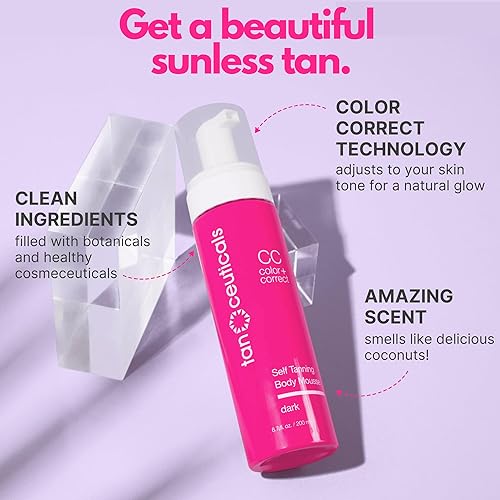 Miniatura 2 de Tanceuticals Kit de autobronceado Mousse, sombra oscura