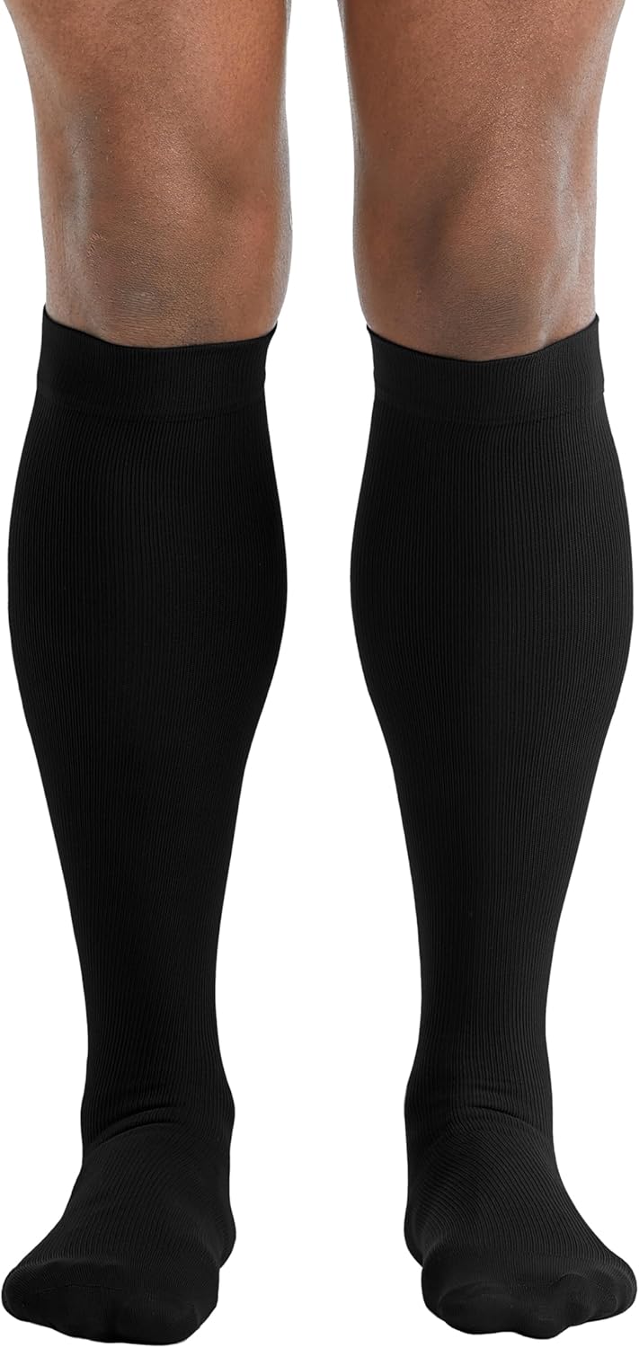 SPANX Men's Graduated Compression Socks - 15-20 Mmhg - Black