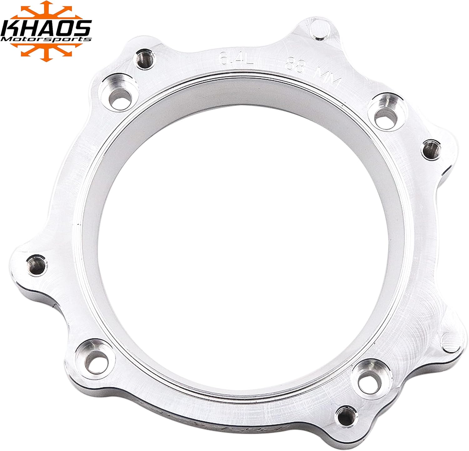 Hellcat Throttle Body to Scat Pack Intake Adapter Compatible With Dodge Jeep Ram Charger Challenger Jeep 6.2 to 6.4 88mm