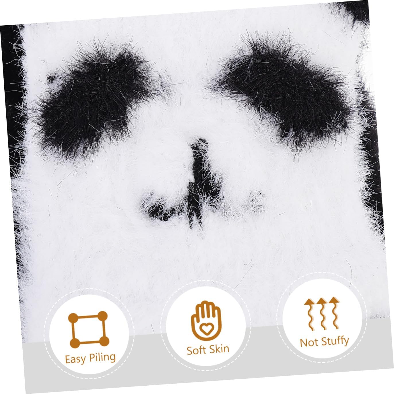 Didiseaon Cute Winter Boys and Girls Gloves Half Finger Flip-top Plush Mittens for Boy Girl Cartoon Style Warm