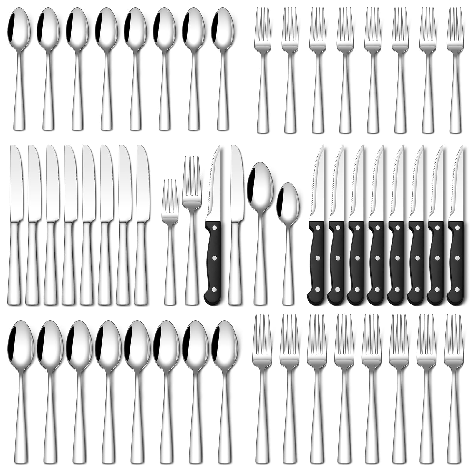 Stapava 20-Piece Stainless Steel Silverware Set -17 Stapava 20-Piece Stainless Steel Silverware Set -17