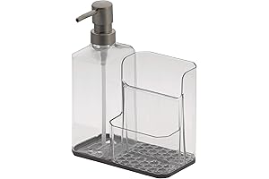 Spectrum Diversified Hexa Kitchen Refillable Soap Pump for Easy Dishwashing